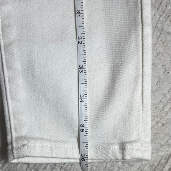 Abercrombie & Fitch Cream Harper low rise Super Skinny Jeans size 27/4R - Picture 6 of 10